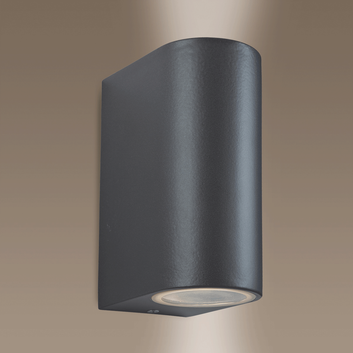 Scenic Up and Down Exterior Wall Light in Gun Metal