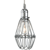 Arcade Cage Pendant in Chrome