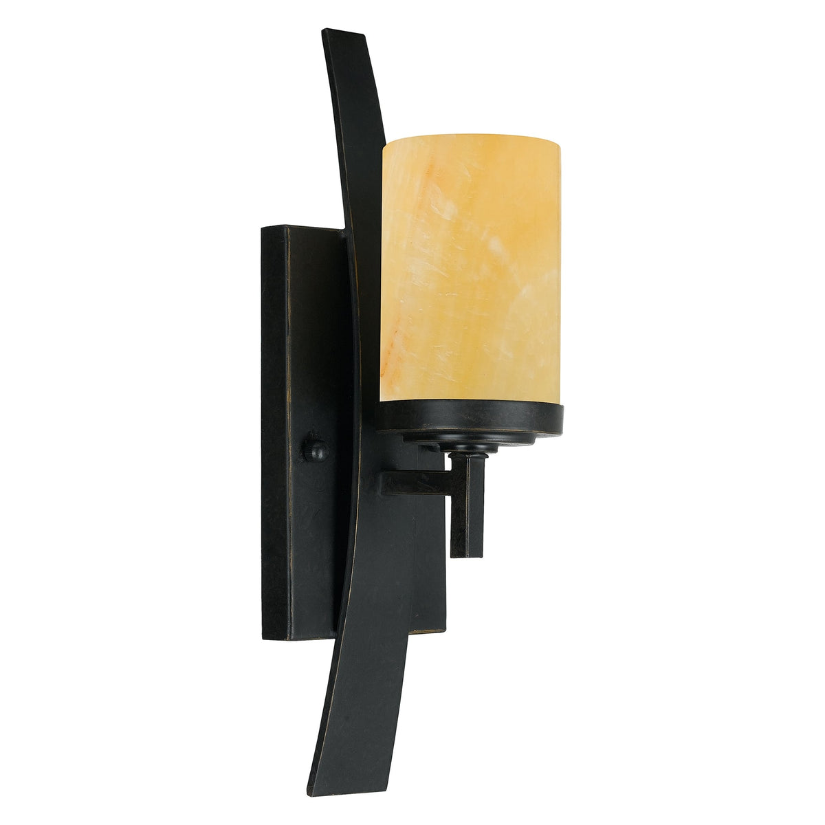 Kyle Wall Light with Butterscotch Onyx Shade