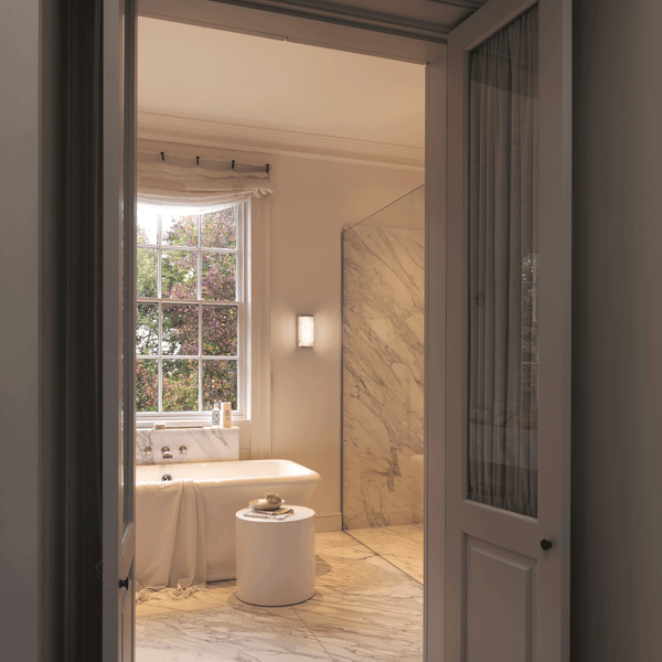 Versailles 250 LED IP44 Dimmable Wall Light in Chrome