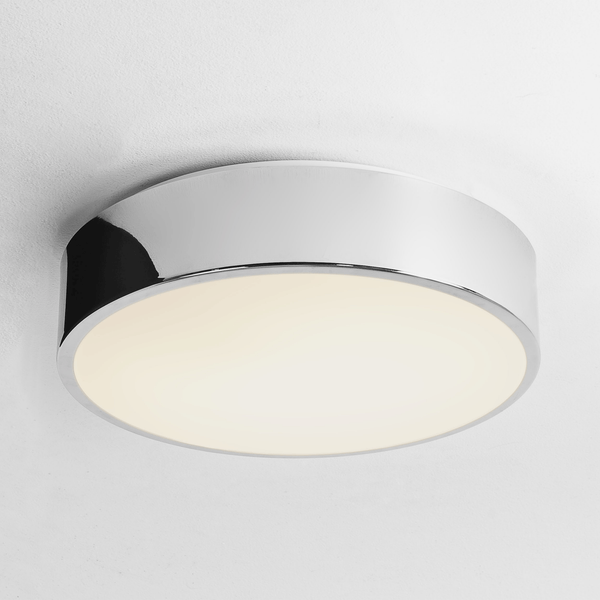 Mallon LED Bathroom IP44 Ceiling Light in Chrome