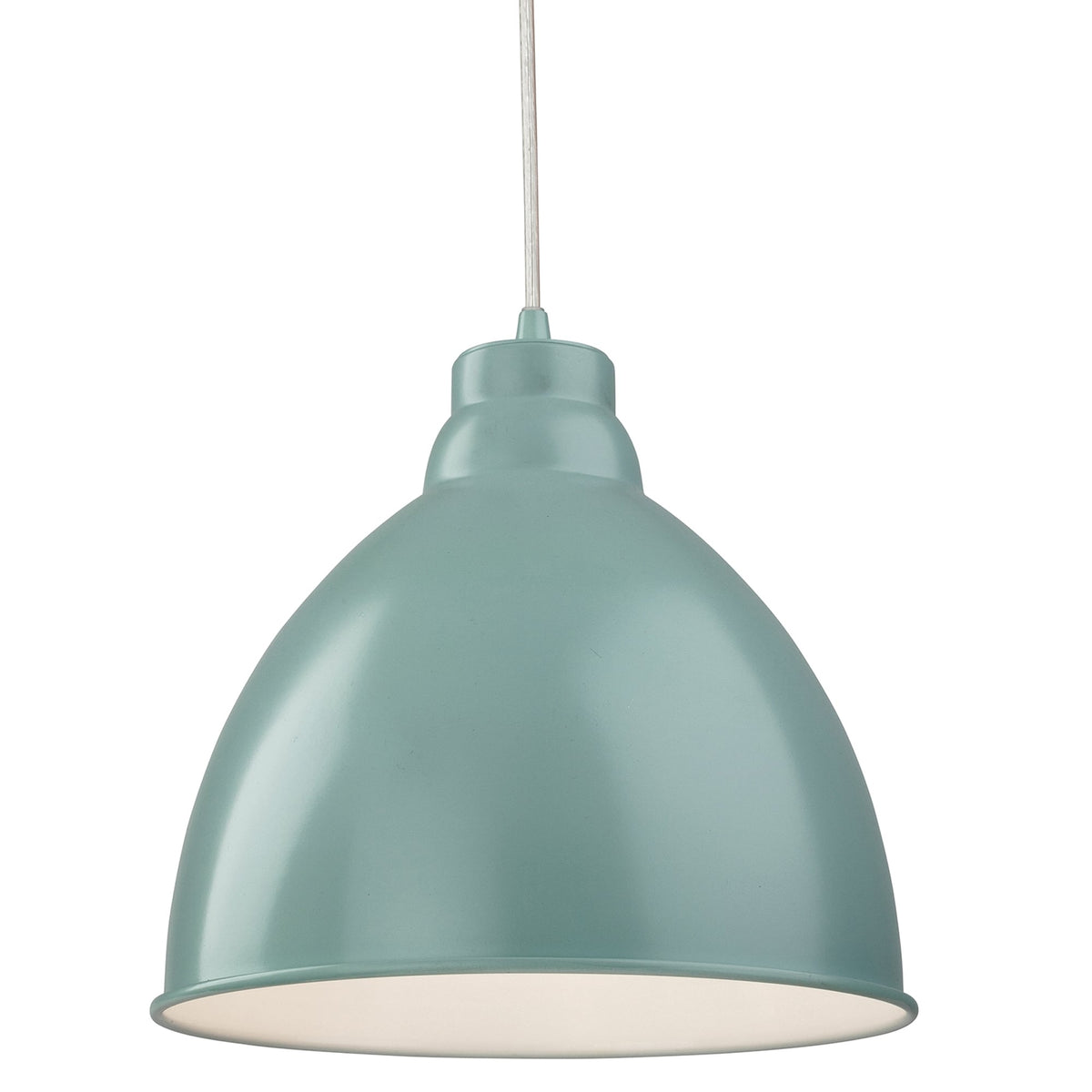 Union Pendant Light Finished in Pale Blue