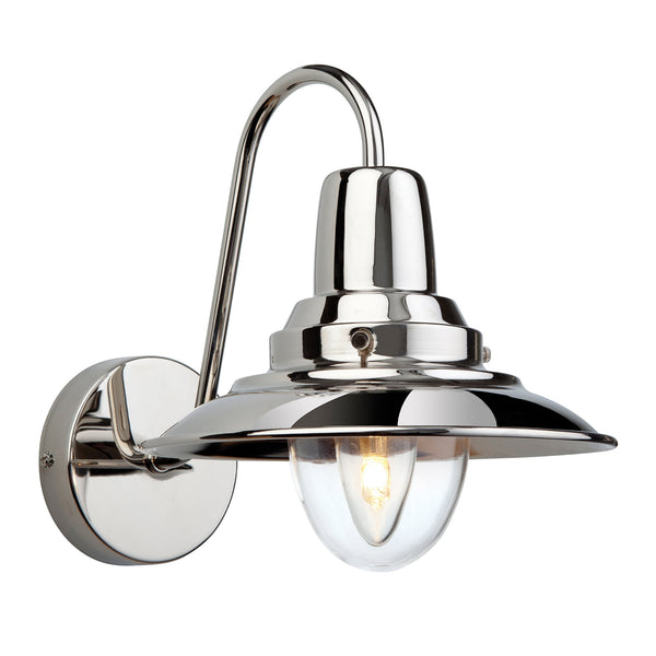 Fisherman Wall Light in Chrome