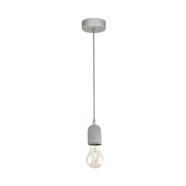 Silvares Concrete Single Pendant Light