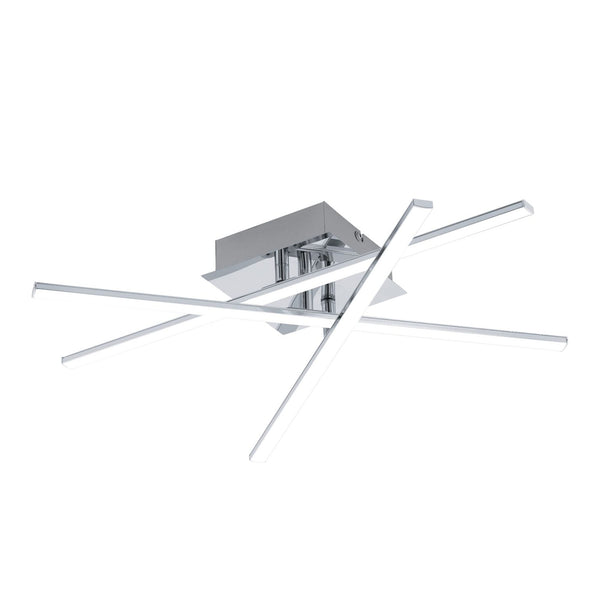 Lasana 1 Adjustable LED Arms Ceiling or Wall Light in Chrome