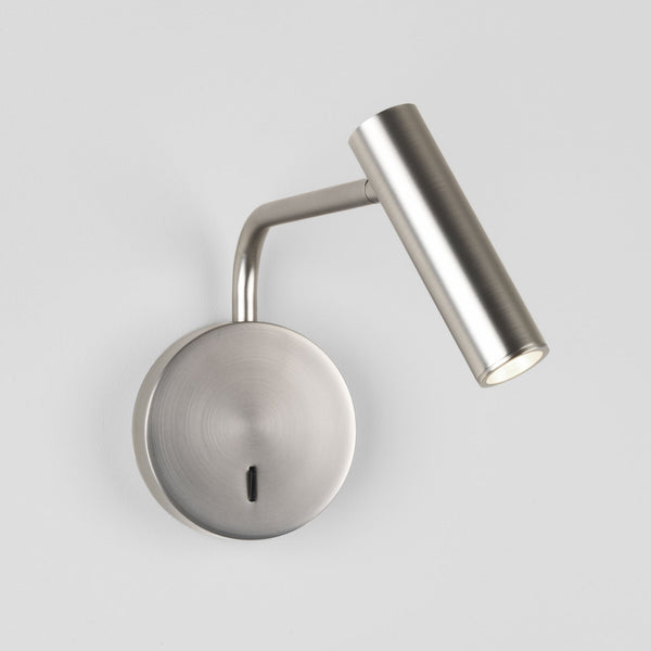 Enna Wall LED Matt Nickel Switched Reading Light
