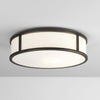 Mashiko Round 300 IP44 Ceiling Light in Bronze
