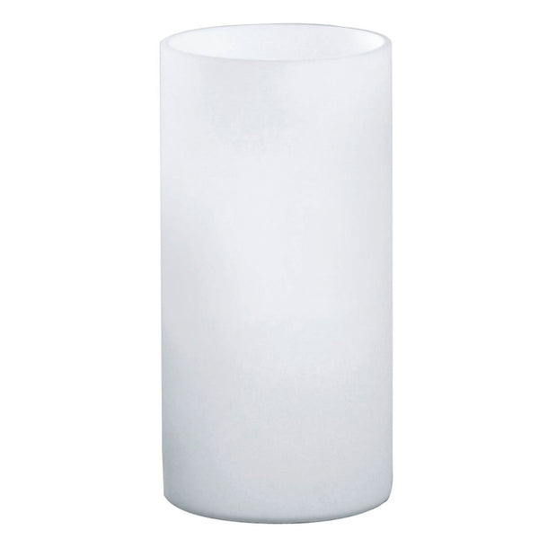Geo White Opal Glass Table Lamp