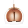Rocamar Copper and Glass Single Pendant