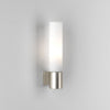 Bari IP44 Bathroom Wall Light in Matt Nickel