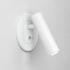 Enna Recess Round Switched Reading Light in White