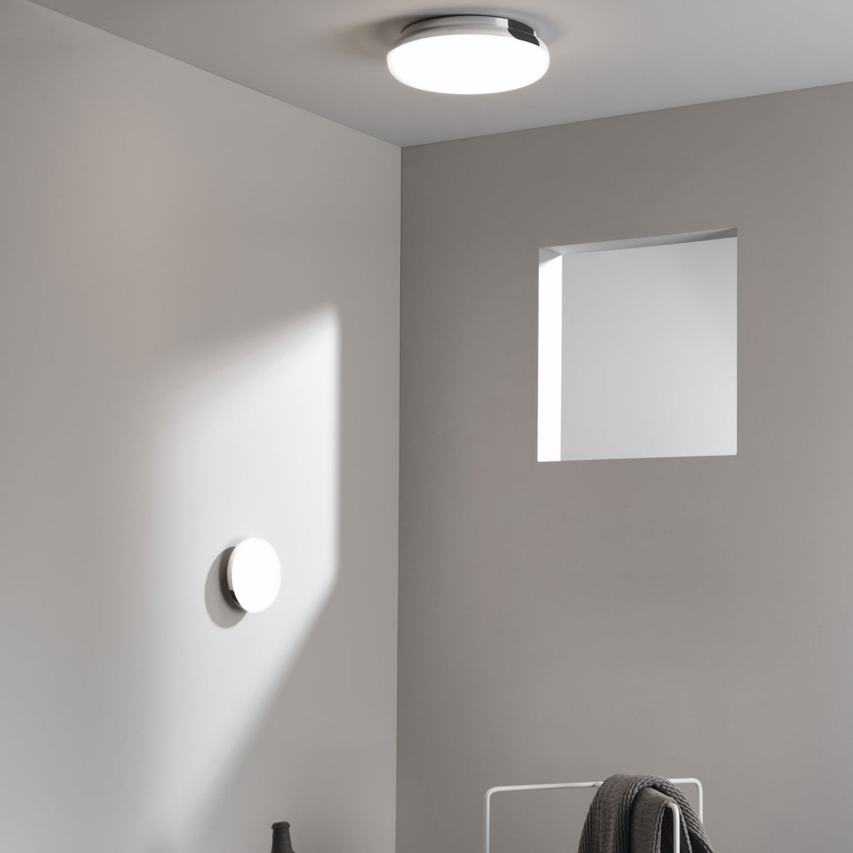 Altea IP44 Chrome Bathroom Ceiling Light