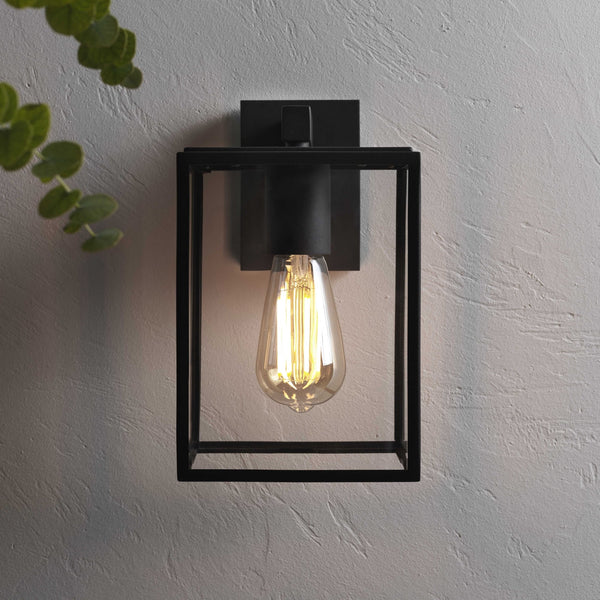 Box Lantern 270 Outdoor Wall Light