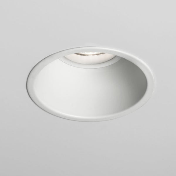 Minima LED Recessed Round Downlight in White