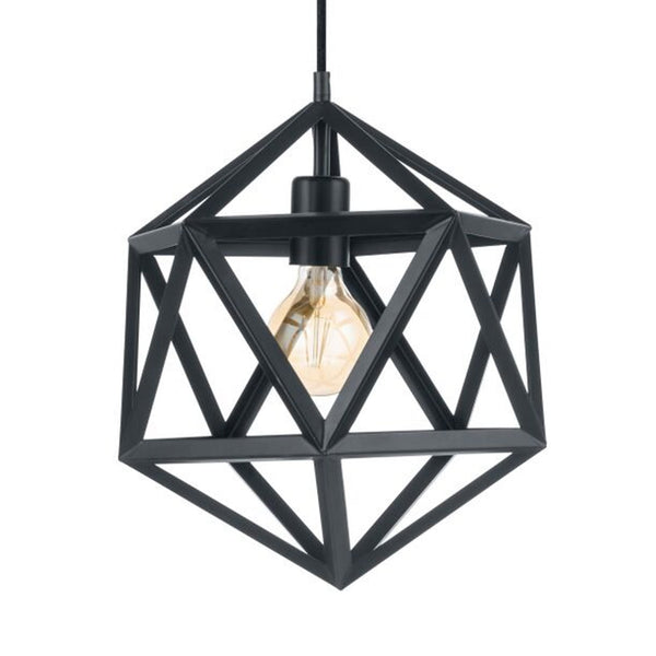 Embleton Black Geometric Pendant