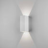 Oslo 255 LED IP65 Exterior Wall Light in Textured White