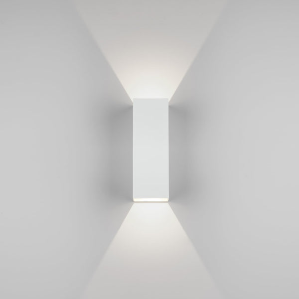 Oslo 255 LED IP65 Exterior Wall Light in Textured White