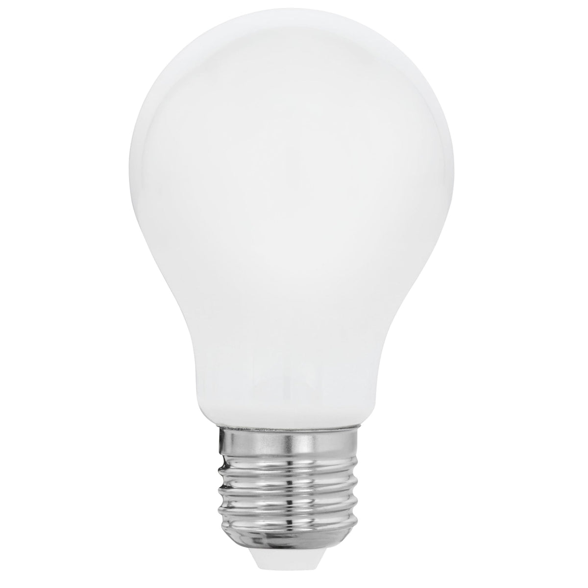 A white LED light bulb with a standard screw base, shown against a plain white background.