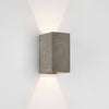 Oslo 160 LED IP65 Exterior Wall Light in Concrete