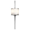 Mona IP44 2 Light Large Wall Light in Polished Chrome