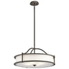 Emory 4 Light Pendant or Semi Flush Light in Olde Bronze