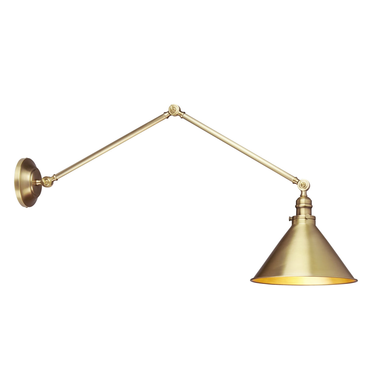 Provence Pendant or Wall Light in Aged Brass
