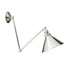 Provence Pendant or Wall Light in Polished Nickel