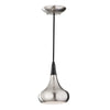 Beso Small Steel Pendant in Brushed Steel