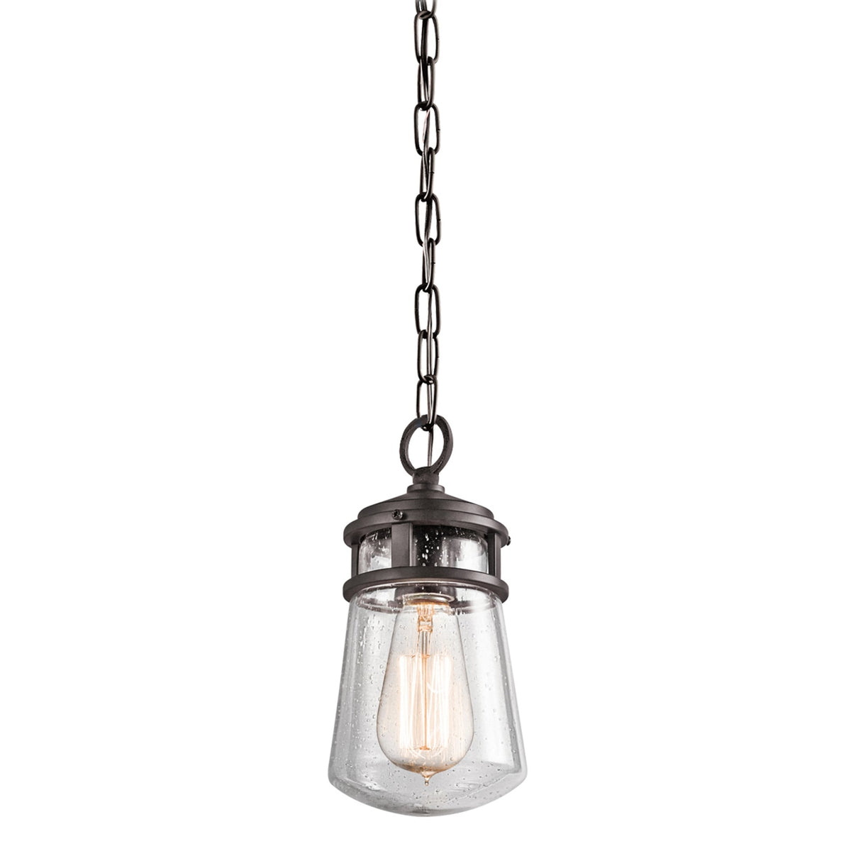 Lyndon Chain Lantern Pendant in Architectural Bronze