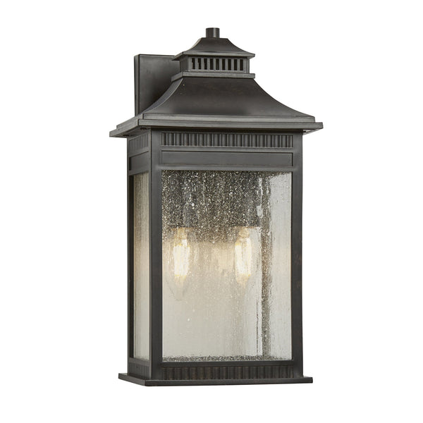 Livingston Medium Coastal Wall Lantern in Imperial Bronze