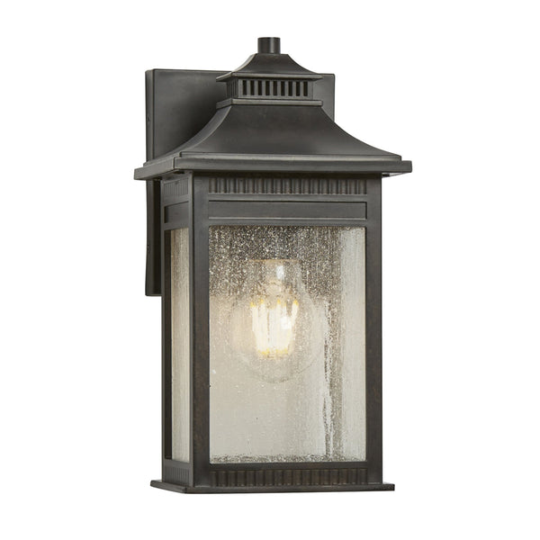 Livingston Small Coastal Wall Lantern in Imperial Bronze