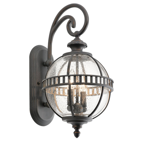 Halleron 2 Light Outdoor Wall Lantern in Londonderry