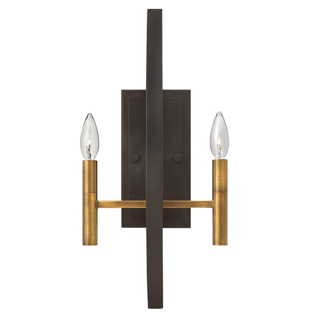 Euclid 2 Light Wall Light in Spanish Bronze