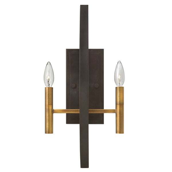 Euclid 2 Light Wall Light in Spanish Bronze