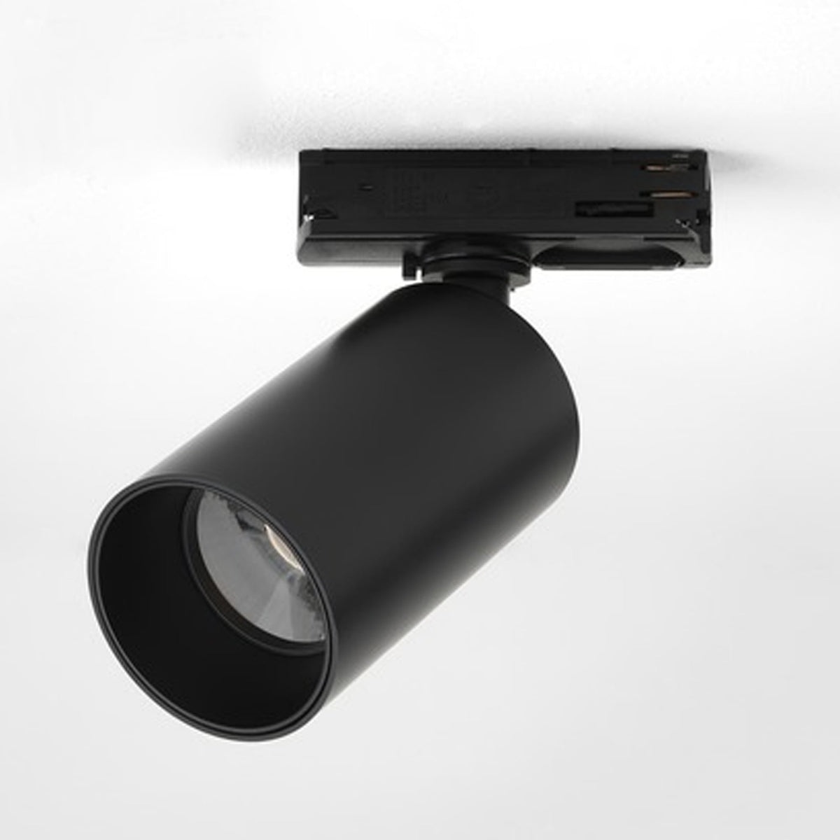 Can 50 Matt Black LED Track Spotlight