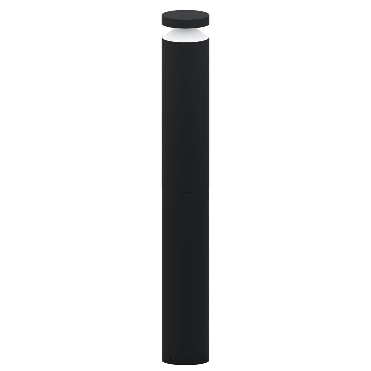 Melzo LED IP44 Outdoor Post Light in Black