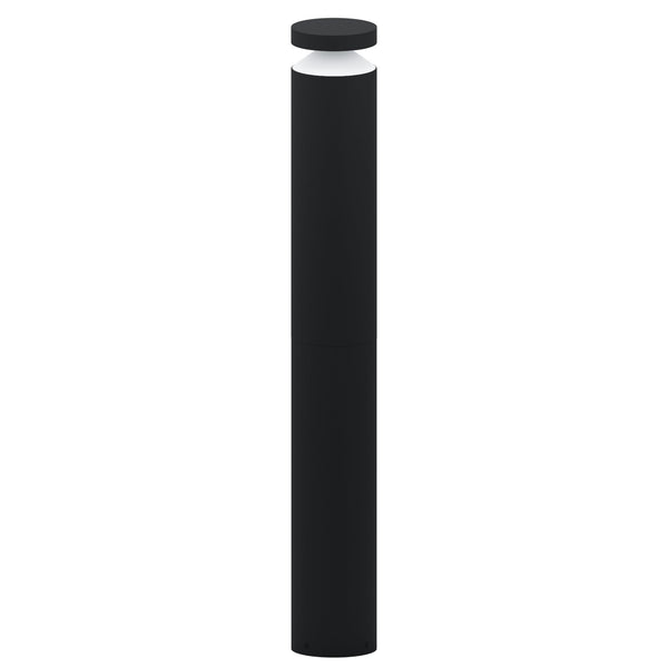 Melzo LED IP44 Outdoor Post Light in Black