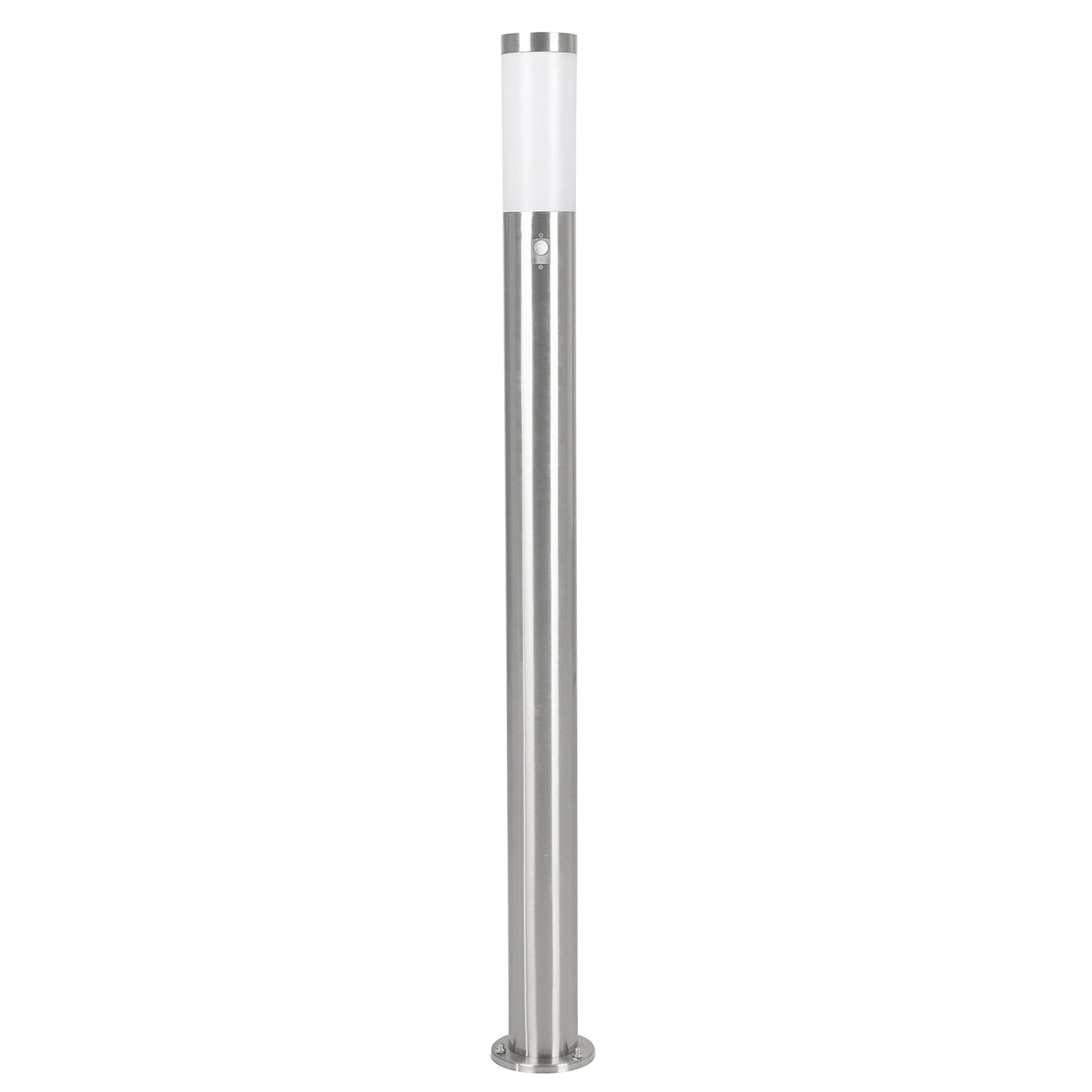 Helsinki Exterior PIR Post Light in Stainless Steel