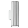 Riga LED Stainless Steel Exterior Up and Down Wall Light
