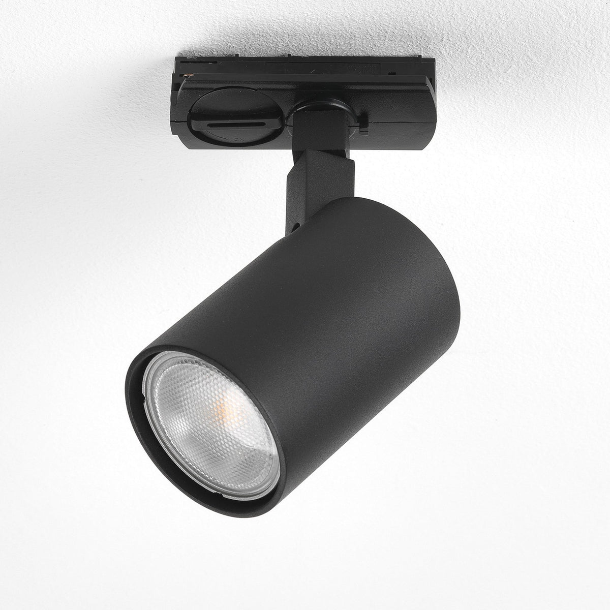 Ascoli GU10 Textured Black Track Spotlight