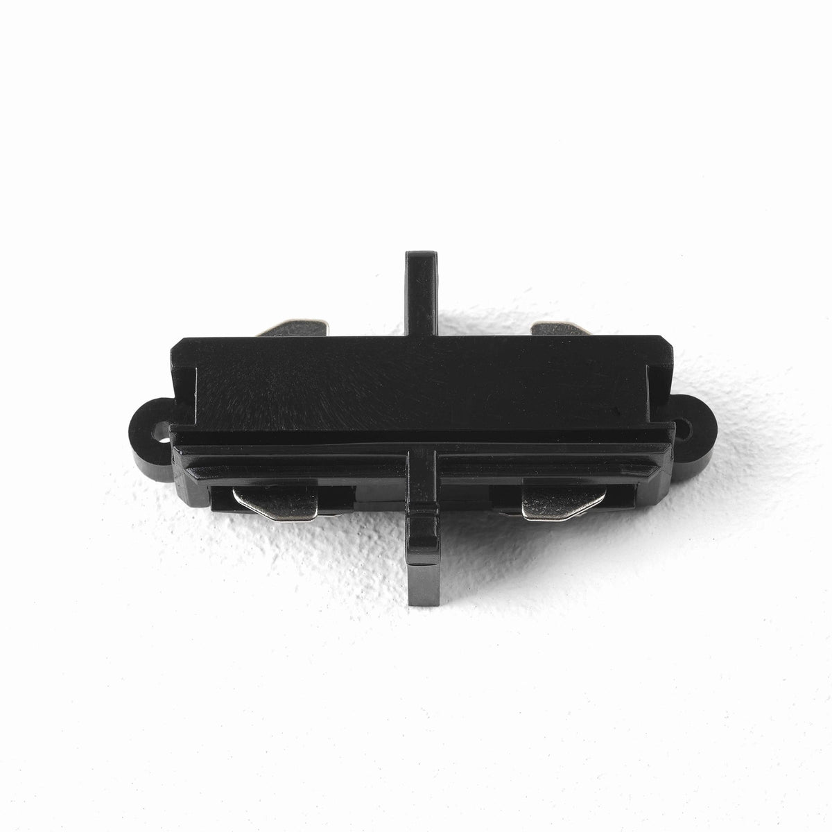 Track Lighting End to End Connector in Black
