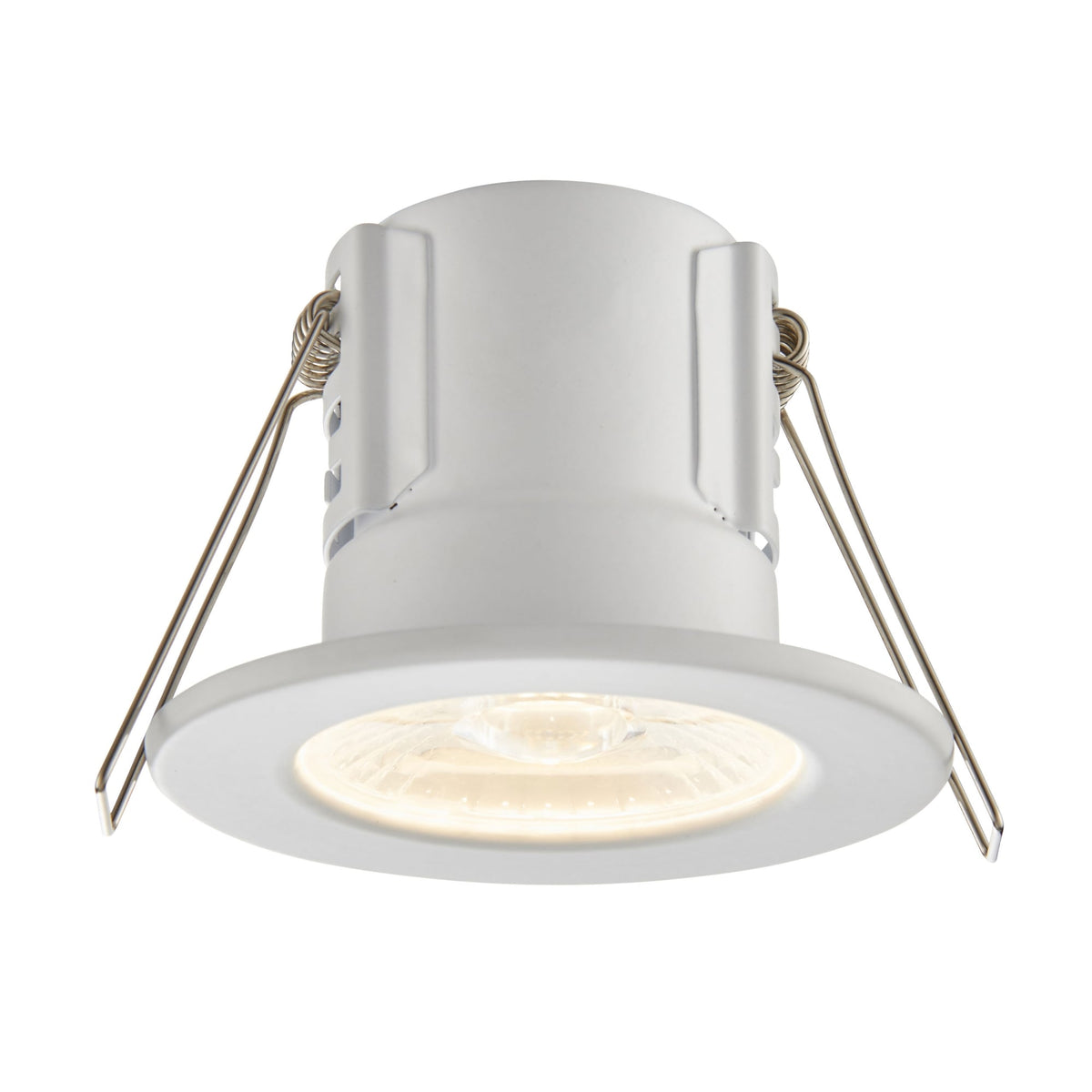 A white LED downlight, ideal for modern interior lighting solutions.