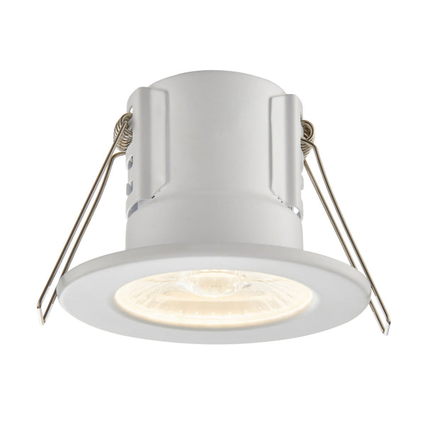 A white LED downlight, ideal for modern interior lighting solutions.
