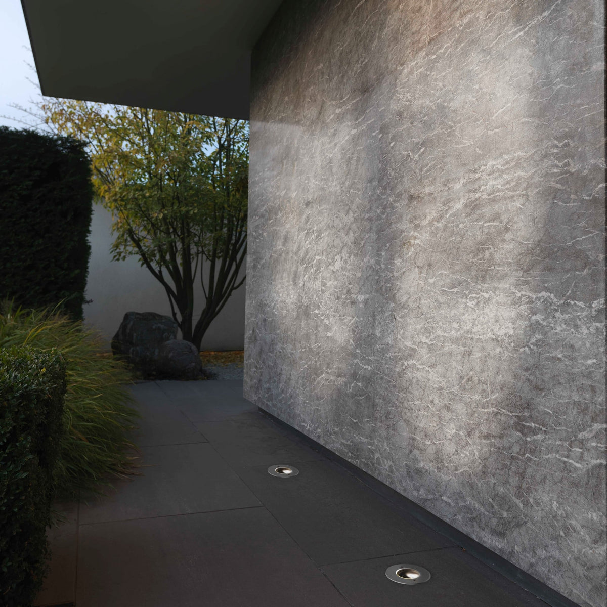 Cromarty 120 LED Adjustable Exterior Ground Light in Brushed Stainless Steel