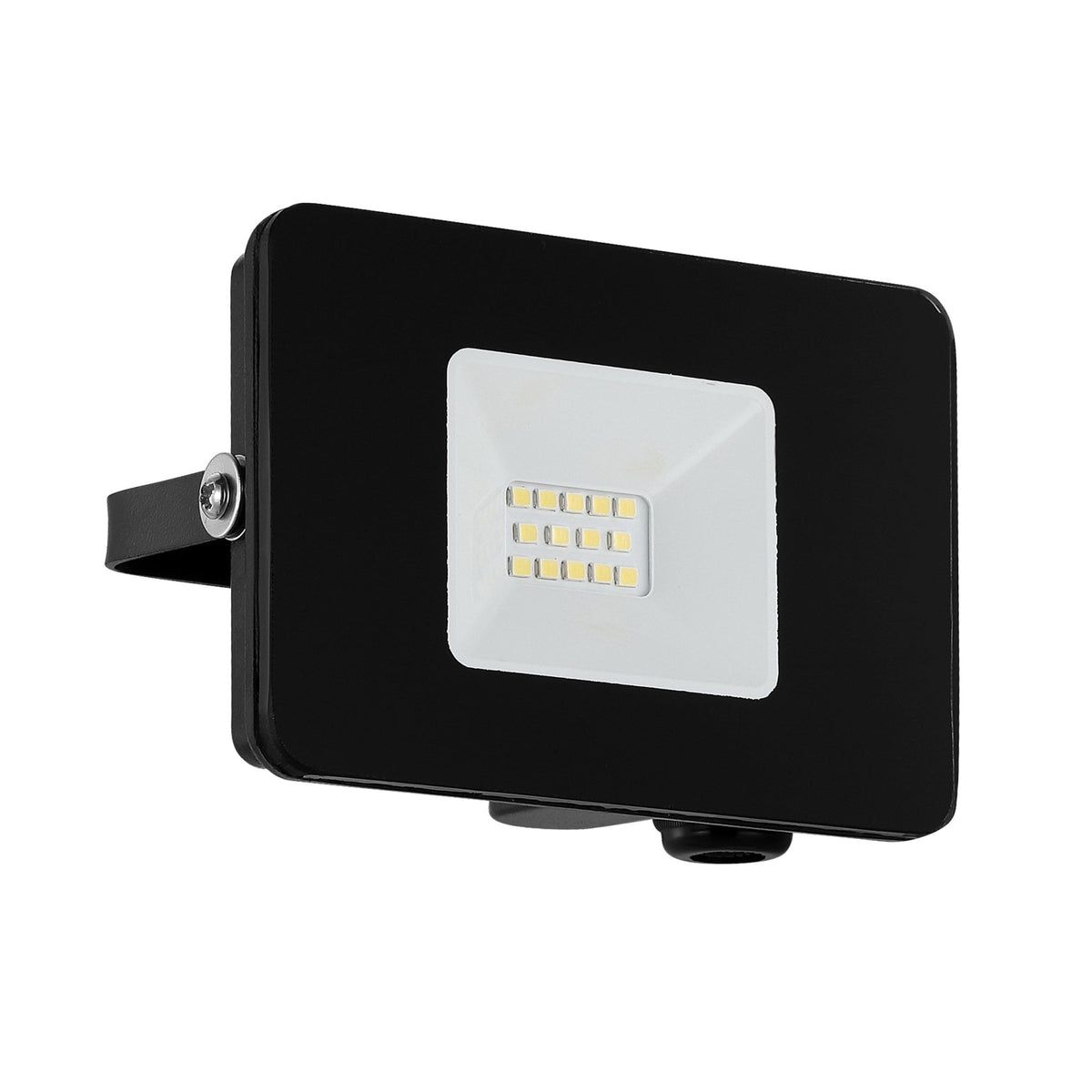Faedo 3 LED IP44 Outdoor 10w Flood Light in Black
