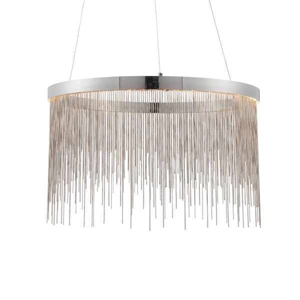 Zelma Pendant Light 30w LED Warm White Finished Chrome