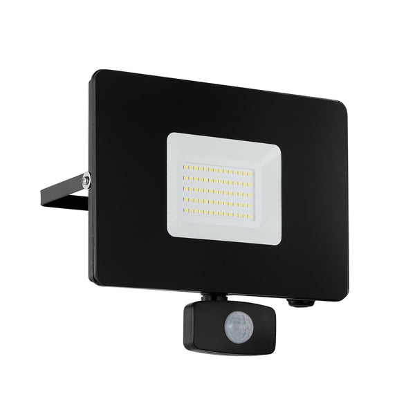 Faedo 3 LED IP44 Outdoor 50w PIR Sensor Flood Light