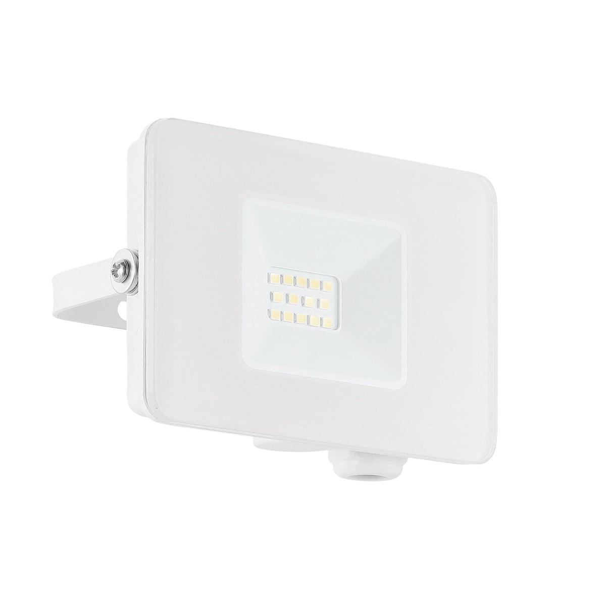 Faedo 3 LED IP44 Outdoor 10w Flood Light in White