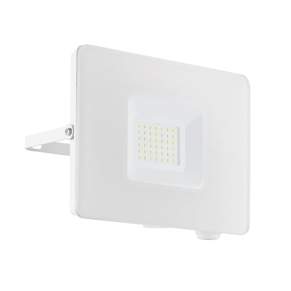 Faedo 3 LED IP44 Outdoor 30w Flood Light in White