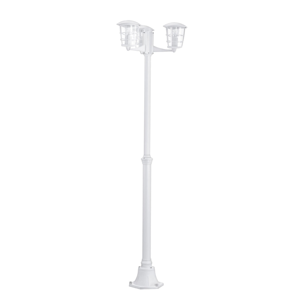 Aloria White IP44 Exterior Cast Aluminium Post Light